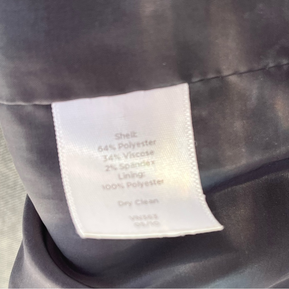 Talbots Classic Grey Heather Two Button Lined Col… - image 8